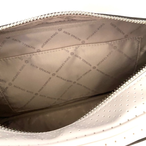 🌸Spring Sale🌸 Michael Kors Hanover LG Crossbody Vegan Faux White 35S0SU8C3L - Picture 11 of 12